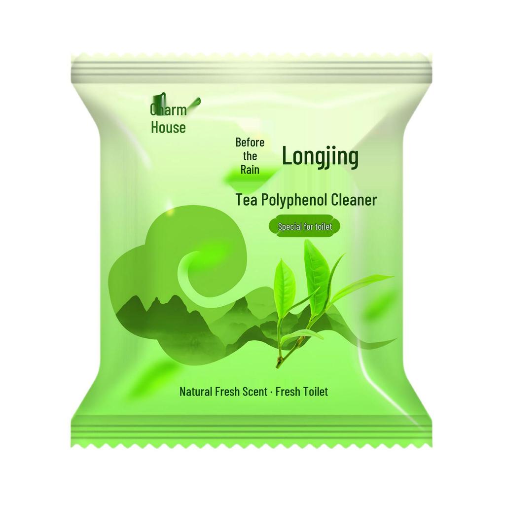 Long-Lasting Antibacterial Fragrant Toilet Bowl Cleaner - Blue Bubbles with Deodorizing Three-Color Formula