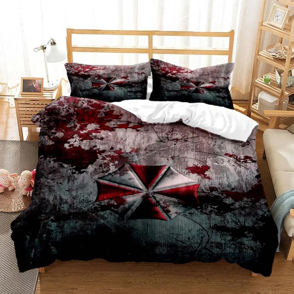 Regenschirm Zombie Firma 3D Printed Bedding Queen Bedding Set  D King Size Bedding Set Soft And Comfortable