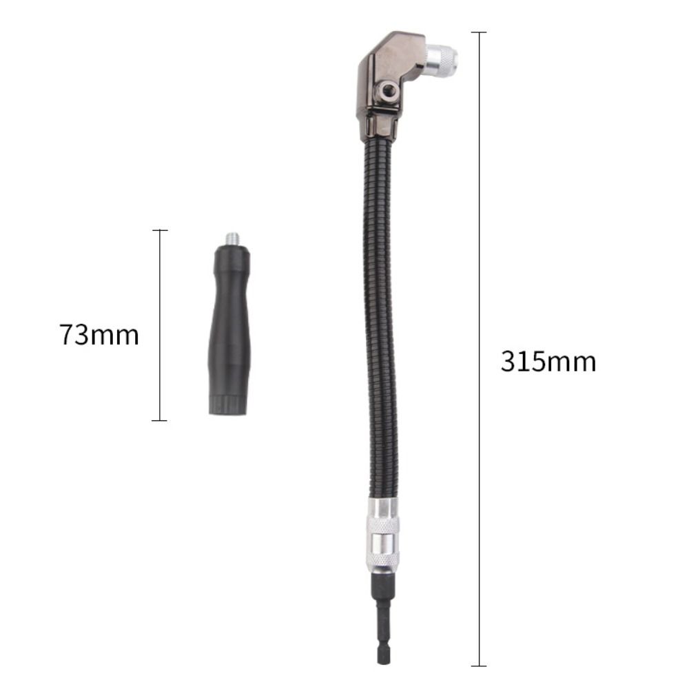 6.35mm Screwdriver Right Angle Drill 90 Degree Right Angle Extension Adapter  Grinding Accessories