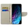 For iPhone 17 Case Pattern Printing Cross Texture Leather Phone Cover