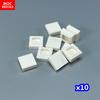 100pcs/lot MOC Bricks Tile 1x1 3070 DIY Room Frame House City Educational Building Blocks Assemble Particles Toy Kids Gift