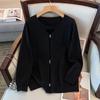 Plus Size Women's Knit Pullover Sweater, Bust 150/160 Cm, Loose Fit for 200-350 Jin, Style 8028