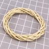 Hand Woven Rattan Wood Grapevine Wreath Vine Branch Wooden Twig Decorative Wreath Festive Party Supplies Holiday Home Decor