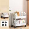 Space Efficient Storage Rack Multi-Layers Mobile Storage Rack Double Layers Handcart  Kitchen