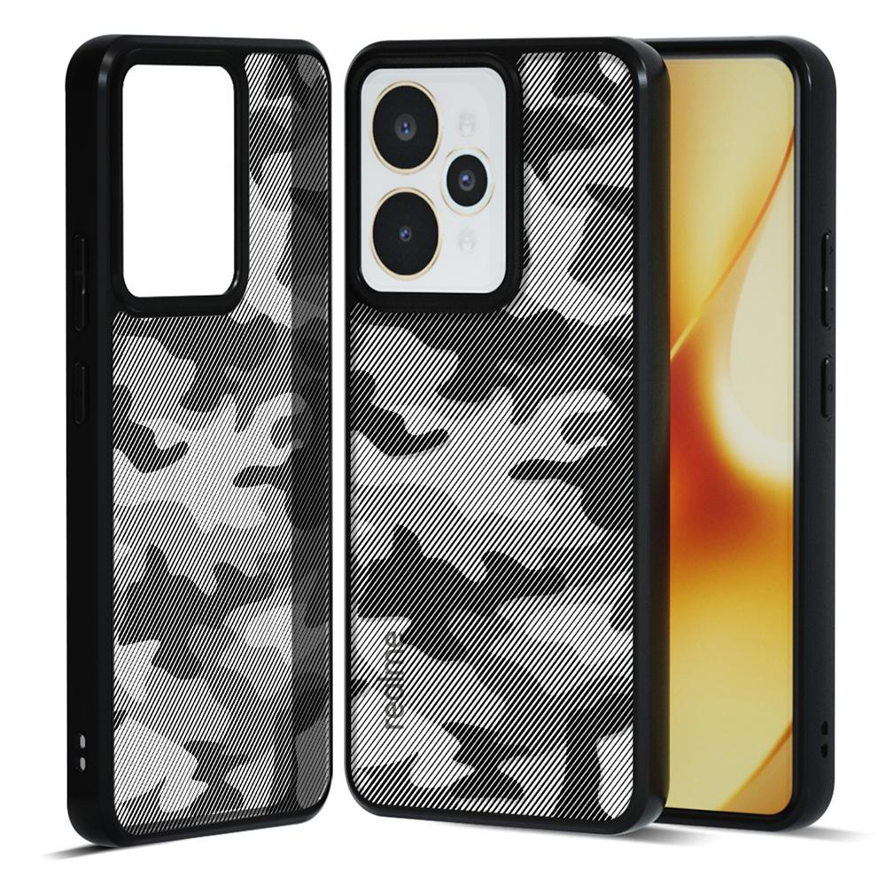 

IBMRS For Realme 15 Pro 5G Case Soft TPU Frame Hard PC Back Anti-Fall Phone Cover