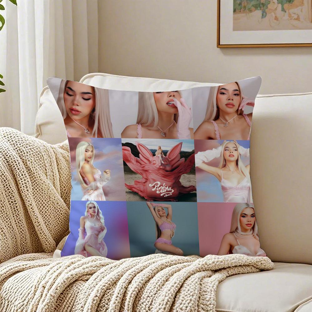 KKenia Os PinkAura singer Cushion Cover Linen Minimalist Soft  for Sofa Bed Home Room Decor