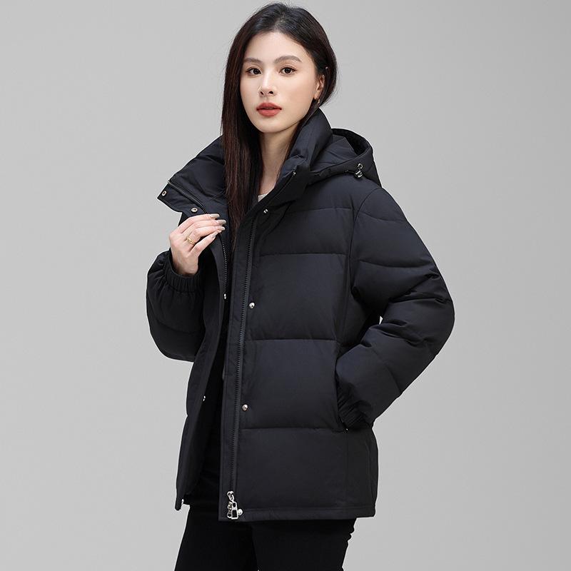 Brand Elegant Women's Classic Down Jacket - Stylish, Warm & Cold-Resistant Winter Coat