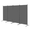 VEVOR Room Divider, 4 Panels Room Divider, Folding Privacy Screen and Portable Partition Divider for Room Separation