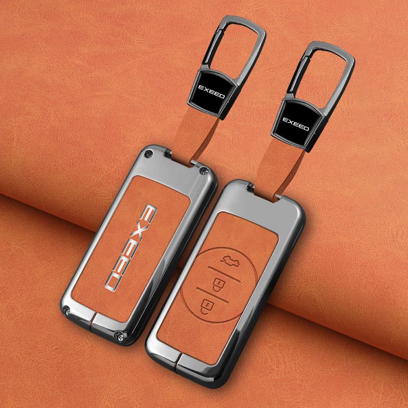 Auto Smart Key Fob Cover Key Fob Protector Housing Bag Fit For Chery Auto Tiggo 7 Pro 8 Pro Exeed Series Tiggo 2 3X Arrizo 5 Pro Gx 5X Eq7