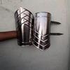 Medieval Arm Guard Cosplay Armor for Larp Clothing Metal Bracers Fantasy Warrior CHRISTMAS GIFT