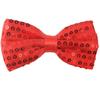 [White Fang] Sequin Bow Tie, Party Event, Stylish, Men's & Women's NC089 (Red)