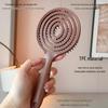 Fluffy Styling Comb for Men and Women - Curved Massage Comb for Wet & Dry Use