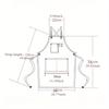 1PC Men's Apron Water-repellent Fabric Canvas Apron Chef Work Apron Suitable for BBQ Restaurant Bar Shop Cafe Studio Uniform