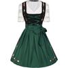 Übergröße Oktoberfest Besticktes Bierkleid Kostüm
