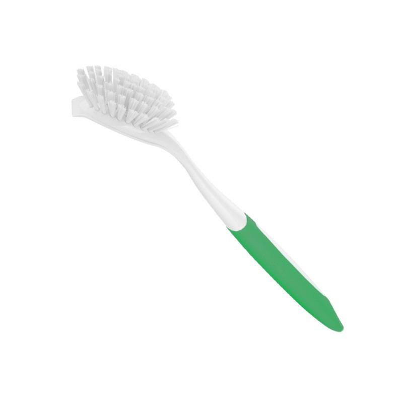 Kitchen Cleaning Brush Long Handle Multiuse Plastic Scrubber For Dishwashing And Pots