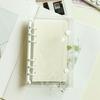 A6 Colorful 6Hole Double Button Binder Notebook Cover with Inner Diary Agenda Planner Paper Cover School Stationery