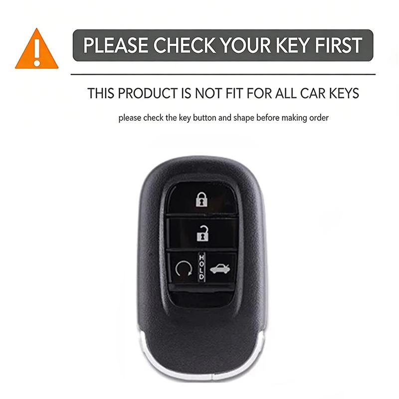 Textured Honeycomb Silicone Key Protector, Precise Cover Suitable For Honda Accord 10th CR-V XRV Avancier Civic Smart Key Fob