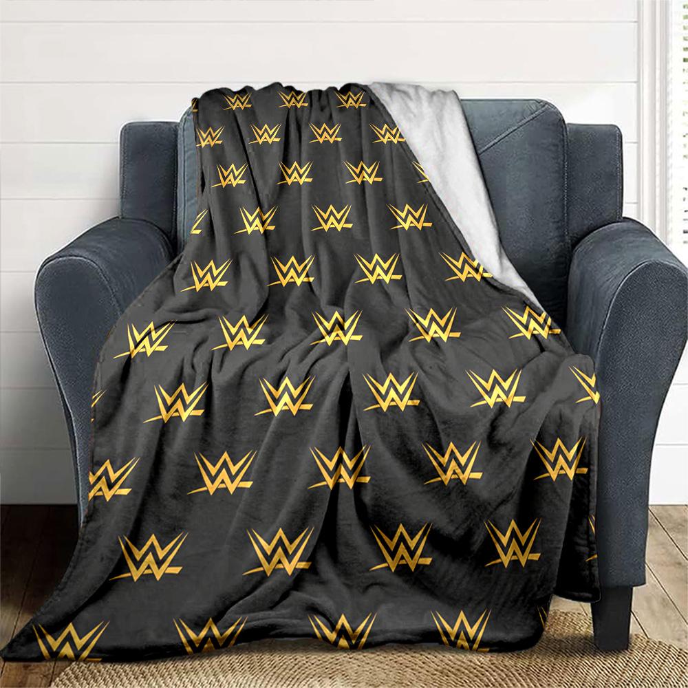 Wrestlemania Blanket Durable Comfort Perfect for Bed Office Chair Chair All-Season Use Modern Style Suitable for Gifting Relatives and Friends