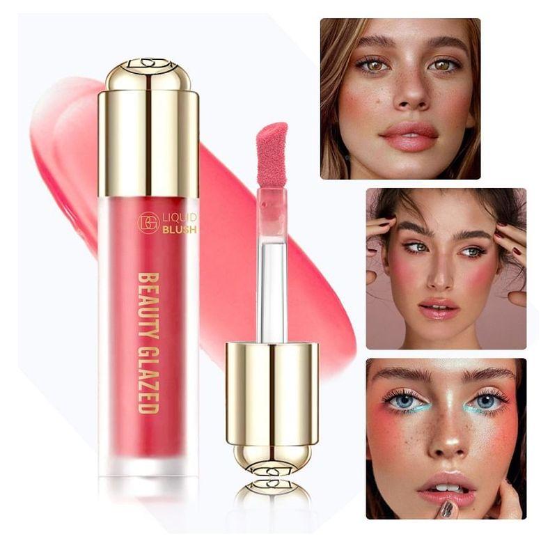 BEAUTY GLAZED – Samtiges Flüssig-Rouge – 5 Farben