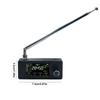 SI4732 0.5-108mhz Portable Radio LSB USB AM FM Pocket Mini Radio 1.9inch IPS Screen FM/AM Radio with Telescopic Antenna
