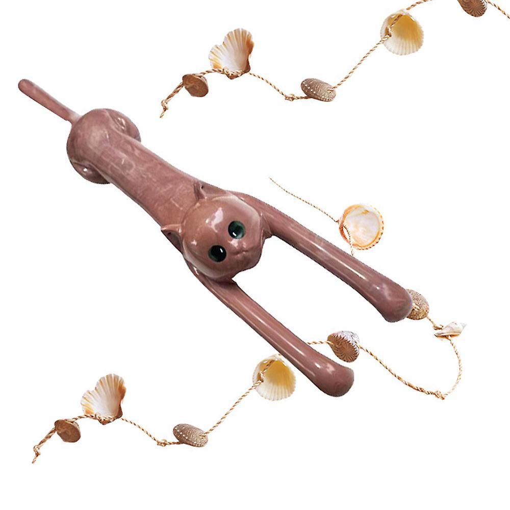 Small Cat-Shaped Back Scratcher Comfortable Grips Itch Reliever for Back Neck Head