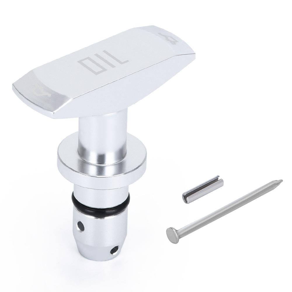 Universal Car Oil Dipstick Pull Handle Engine Oil Pullhandle Aluminum Billet Auto Replacement Modification Decoration MYY