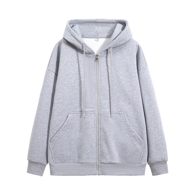 Men's Two-Way Zipper Hooded Sweatshirt