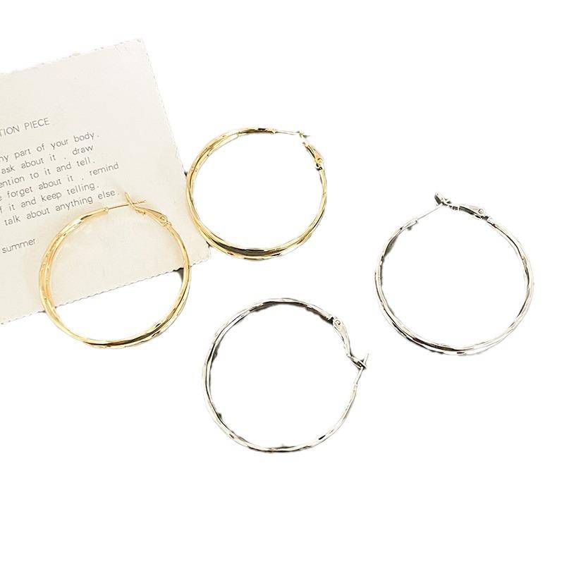 2025 Luxury Statement Hoop Earrings for Women with Round Faces