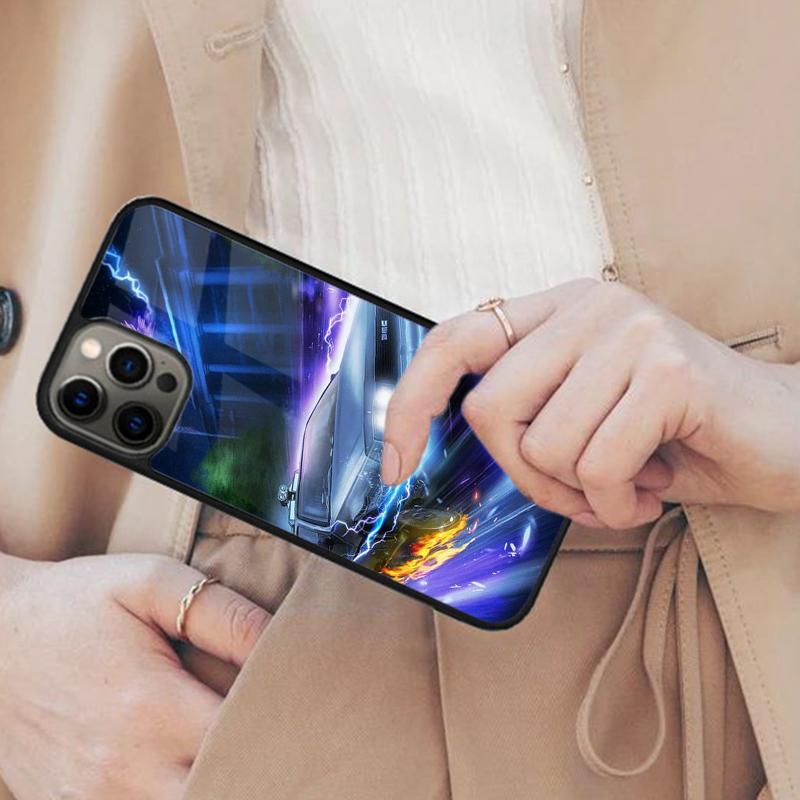 Back To the Future Cool Magnetic Phone Case For APPLE iPhone 17 Air 16 14 13 12 Pro Max 15 Plus Wireless Charge MagSafe Cover