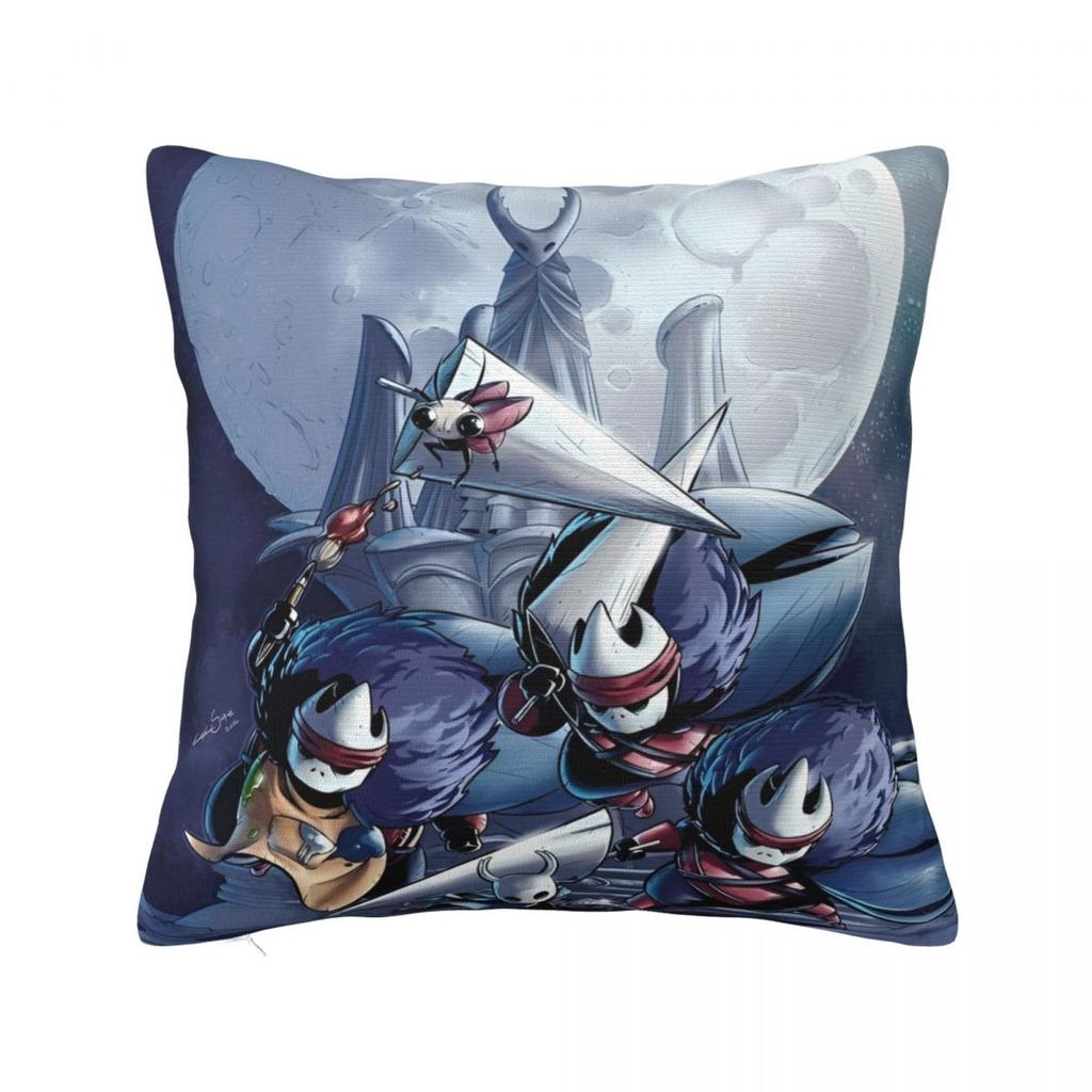 Decorative Pillowcase Hollow Knight Funny Games Accessories Sofa Throw Pillow Case Cover Zipper Multi-Size