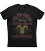 Deine Liebe Macht Mich Stark Dein Hass Herren Kurzarm Baumwolle Schwarzes T-Shirt