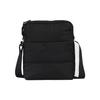 The North Face Nuptse 7L Logo Reißverschluss Schulter Crossbody Tasche Outdoor Unisex Taschen Schwarz NF0A81BVJK3