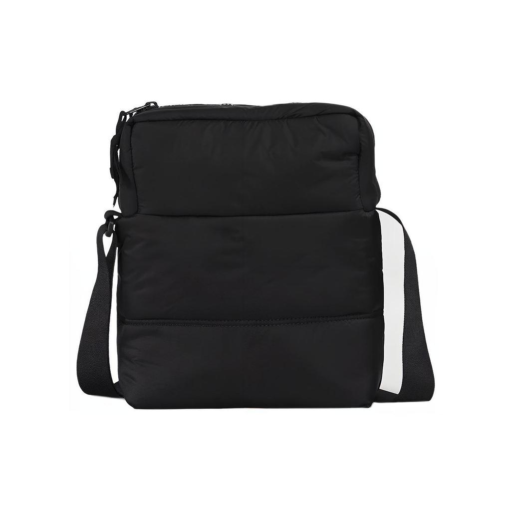 The North Face Nuptse 7L Logo Reißverschluss Schulter Crossbody Tasche Outdoor Unisex Taschen Schwarz NF0A81BVJK3
