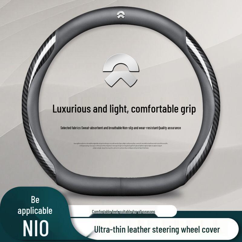 Nio ET5/ET7/ES6/ES8/ES7/EC6/EC7 Steering Wheel Cover, All-Season Universal Fit