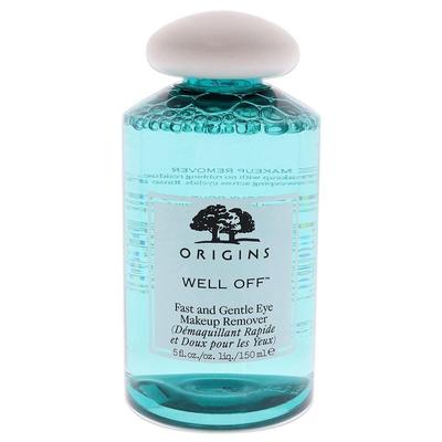 Origins Well Off Fast & Gentle Eye Makeup Remover 5 Oz (147.9 Ml) (SG_B00PNPXYJG_US), 147.9 Ml, 1 Unit