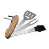 5 In 1 Foldable Bbq Tools Portable Multifunction Outdoor Camping Bbq Tools Used As Barbecue Tongs G - PJ