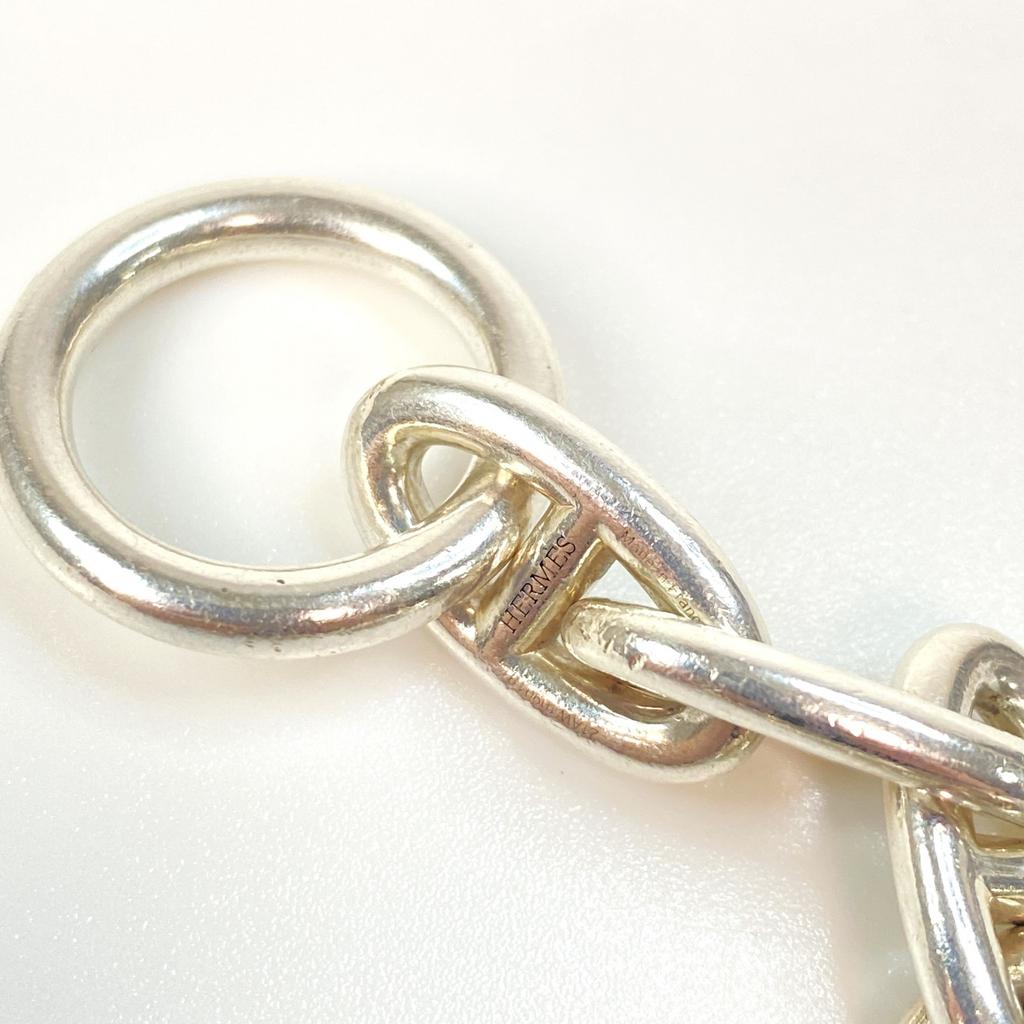 Used HERMESbracelet Silver Women