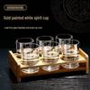 Qiu Qiao Tempered Glass Baijiu Decanter & Measuring Cup Set