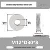 Aluminum Alloy Hand-Tightened Knurled Nut Adjustment Lock Gauge M3-M8