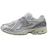 1906 Comfortable Versatile Running Shoes Unisex Sneakers Silver White U19063NQ