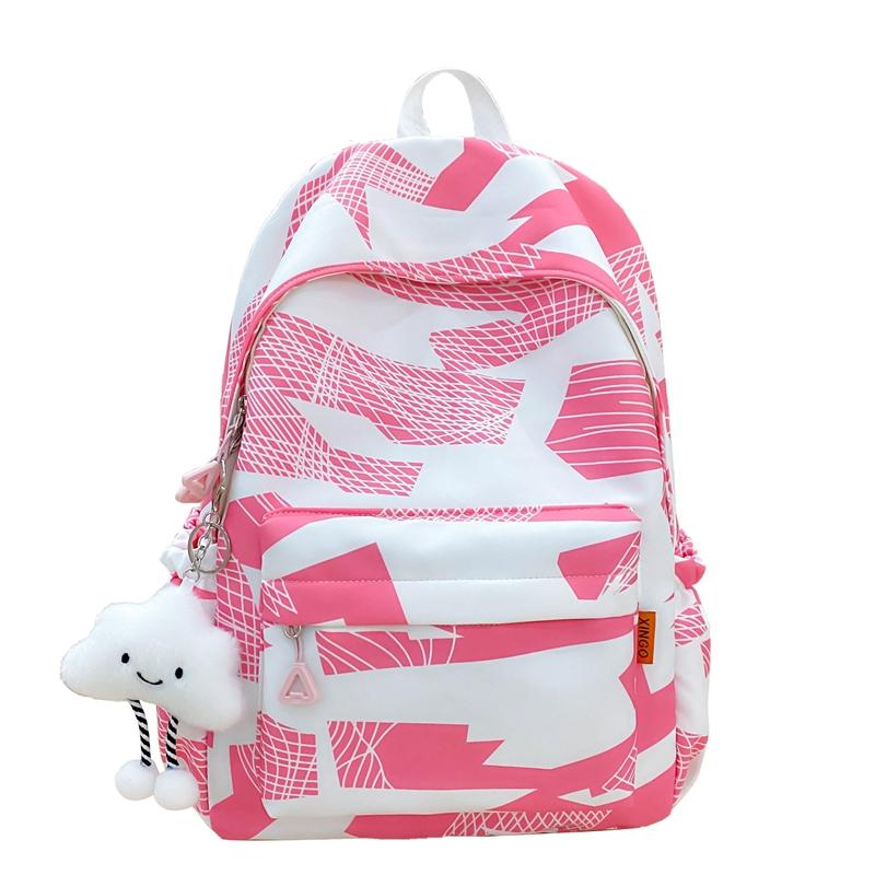 Nahtfarbe Rucksack Studenten Schultasche Große Kapazität Rucksack für Männer Frauen