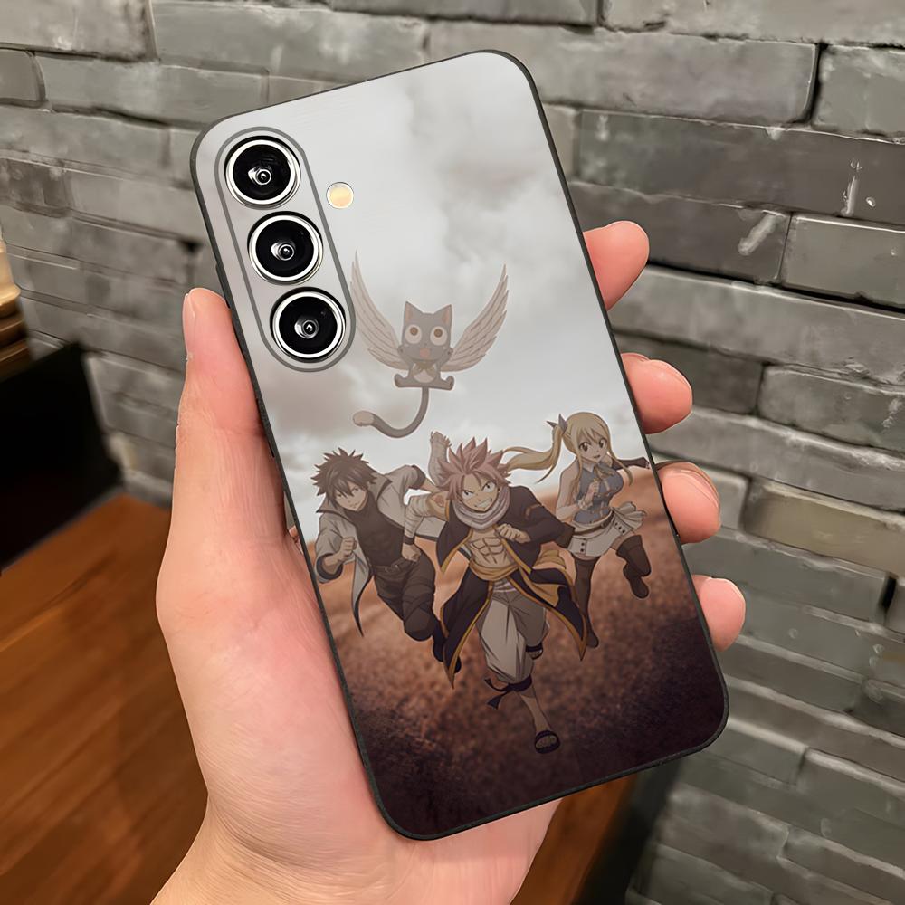 ANIME FAIRY TAIL Phone Case For Samsung S26 S25 Plus S20 S20 Plus S22 Ultra S23 FE S21 Plus S21 Ultra Soft Cover