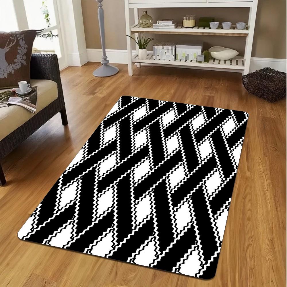 

Carpet Cartoon Living Room Bedroom Kitchen Sofa Table Balcony Rug Non-slip Washable Exquisite Home Decoration Ins 60*90cm
