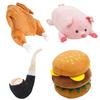 Hundespielzeug zum Kauen Thanksgiving Truthahn Hundespielzeug Quietschendes Hundespielzeug Plüsch-Hundespielzeug Haustierspielzeug Thanksgiving-Geschenke für kleine und mittelgroße Hunde