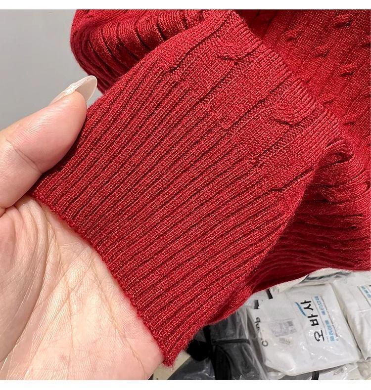 Women's Soft Knit Royal Blue Crew Neck Short Sleeve Sweater - Stylish & Slim Fit, 2025 Spring/Summer Korean Fashion