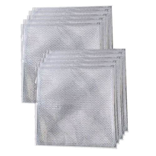 Set of 10 Metal Wire Dishcloths, Dishwashing Cloths, Kitchen Wire Dishcloths, Scratch-Free, Strong Absorbent Wire, Durable, Bottle Cleaning, Dishwashi