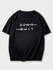 Unisex's Casual Versatile Simple English Slogan Graphic Short Sleeve T-Shirt