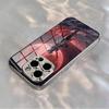 genshin impact Arlecchino  Phone Case For iPhone17 16 16e 15 14 13 12Plus Mini Pro Max Electroplated glass Phone Case