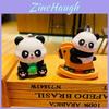 Charming Silicone Cartoon Panda Keychain Bag Pendant Ideal For Birthdays And Special Occasions