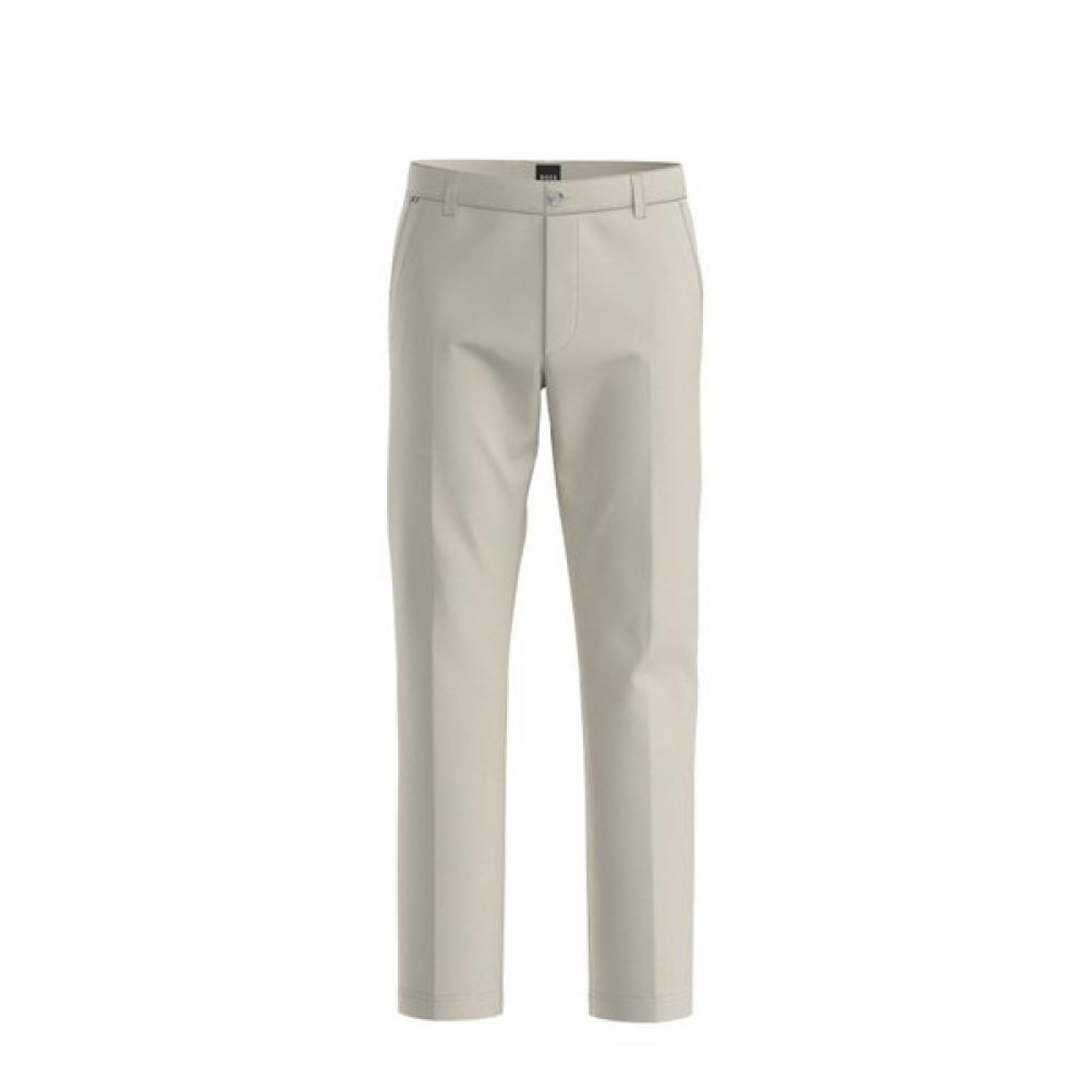 Boss Straight Fit Cotton French Pocket Pants Open White 50546868131 30 32